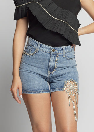 Fiori Embellished Shorts