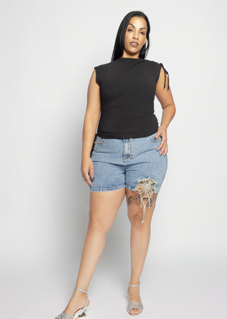 Fiori Embellished Shorts