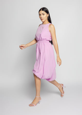 Florence Soft Pink Balloon Dress