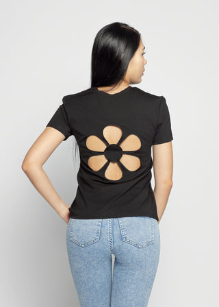 Fiori T-Shirt | Black