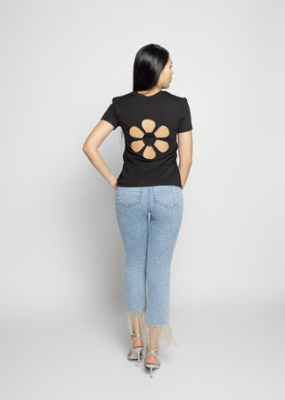 Fiori T-Shirt | Black