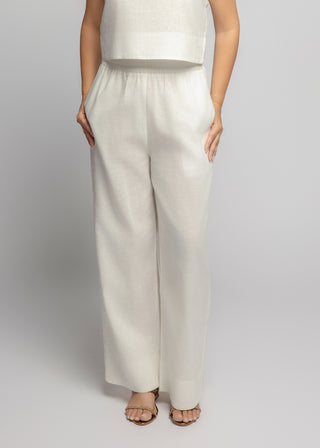 Modena Linen Pants And Top Set